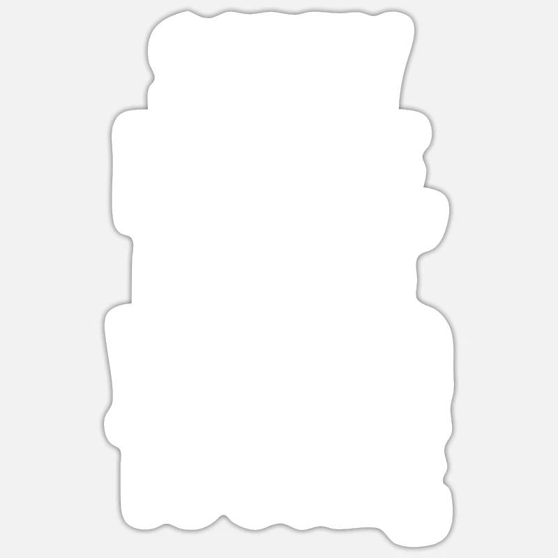 Introversion Alternative Style Emotional - Sticker size S (10 x 10 cm) - white matte