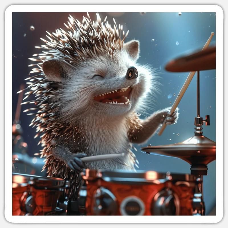 Sticker taille S (10 x 10 cm) - 