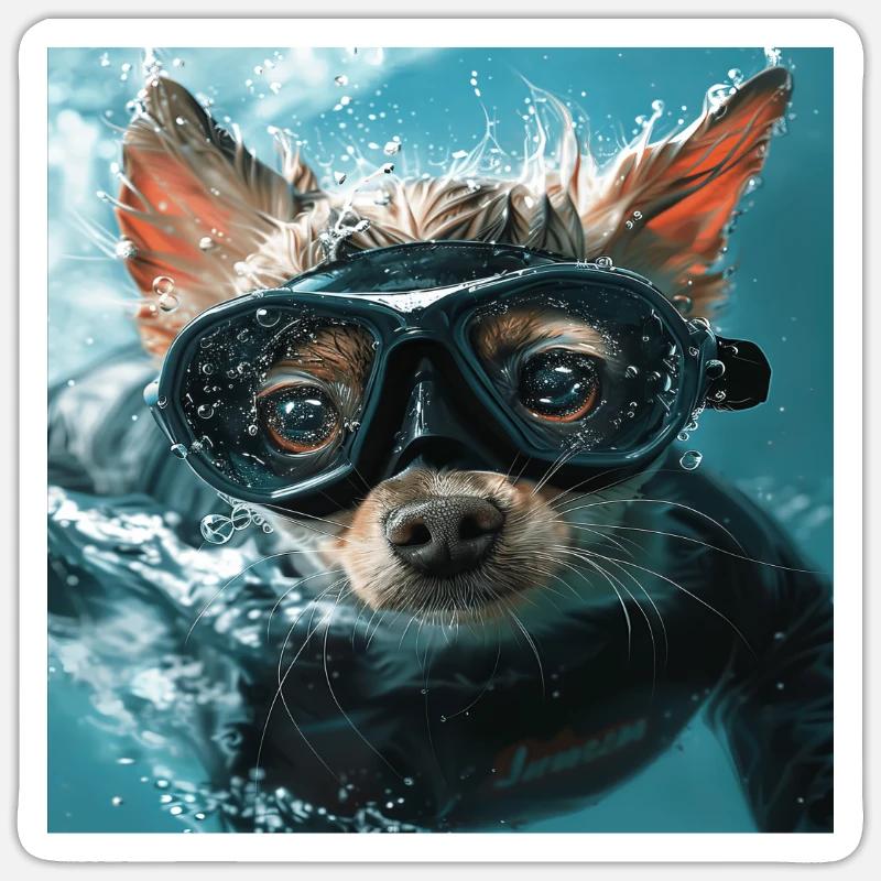 Sticker taille S (10 x 10 cm) - 