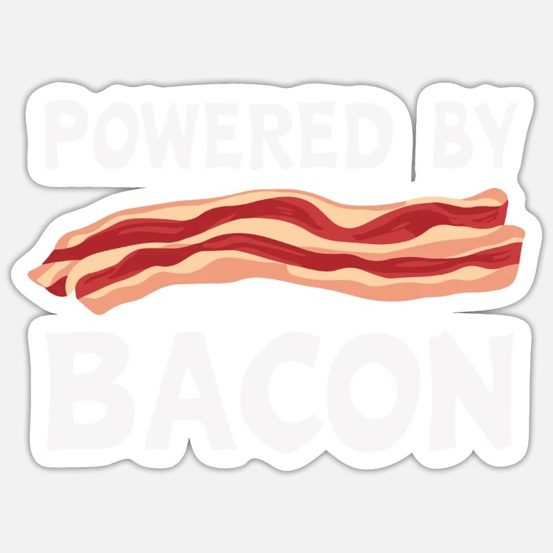 Bacon Breakfast Bacon Sticker size S (10 x 10 cm)