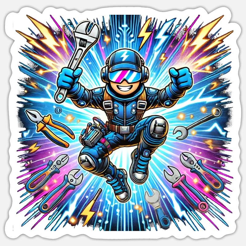 Sticker taille S (10 x 10 cm) - 