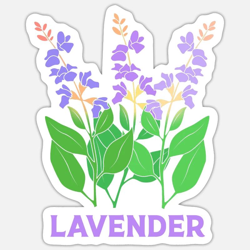 Ätherisches Öl - Sticker Größe S (10 x 10 cm) - Mattweiß