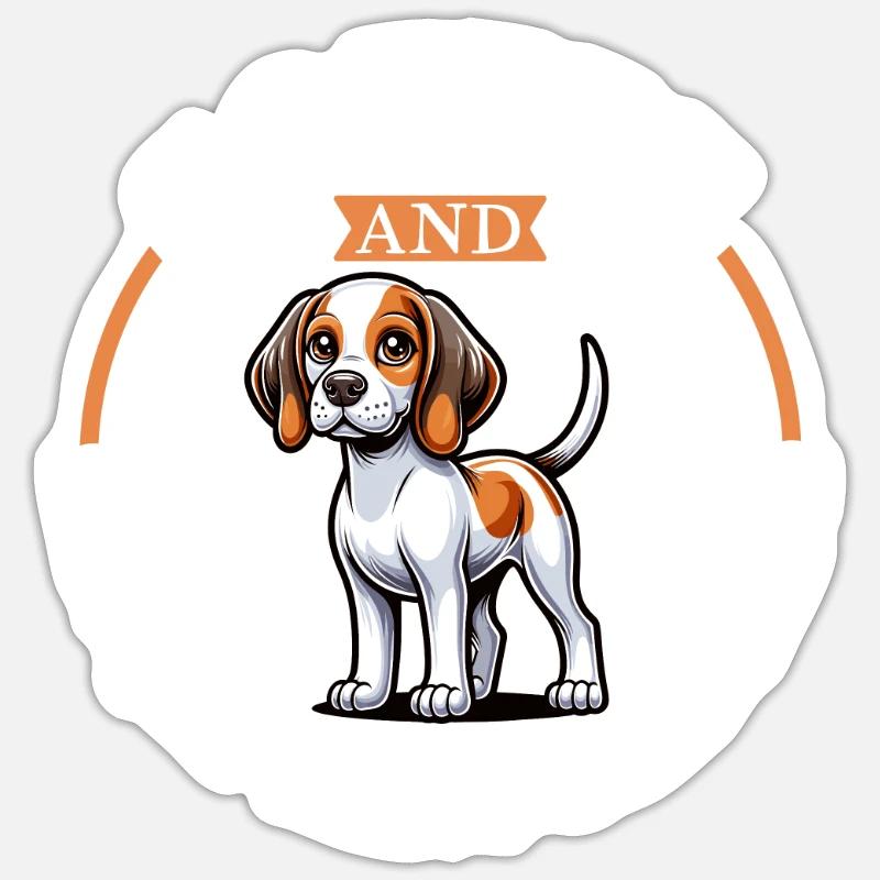 Café et Braque Saint-Germain Sticker taille S (10 x 10 cm)