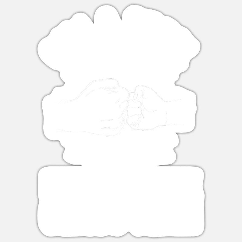 Großmutter Enkel Oma Sticker Größe S (10 x 10 cm)