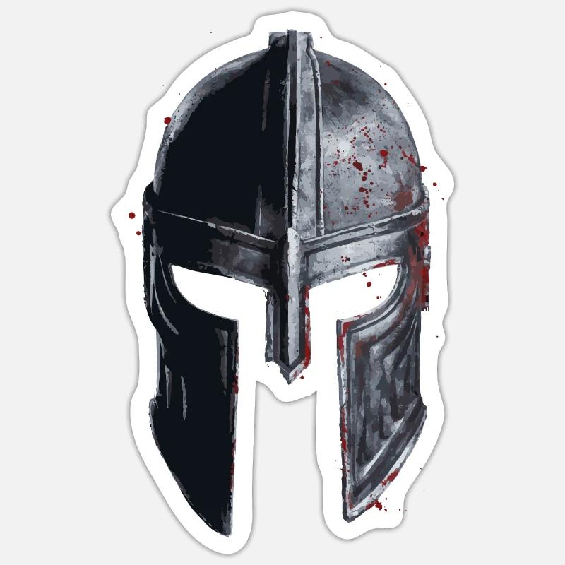 Crusader Knights Templar Middle Ages Sticker size S (10 x 10 cm)
