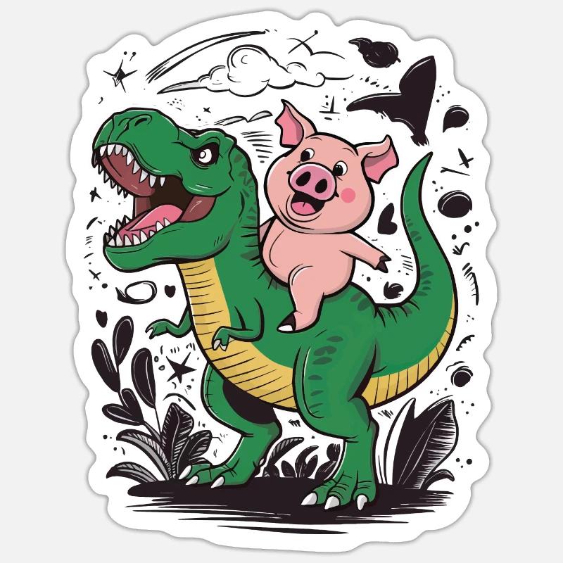 Sticker taille S (10 x 10 cm) - 