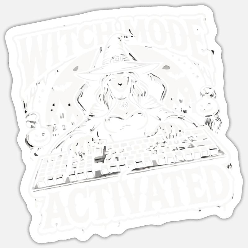 Hex Mode Enabled Design Sticker size S (10 x 10 cm)