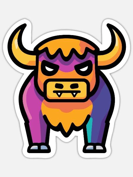 - Sticker Größe S (10 x 10 cm) - Mattweiß
