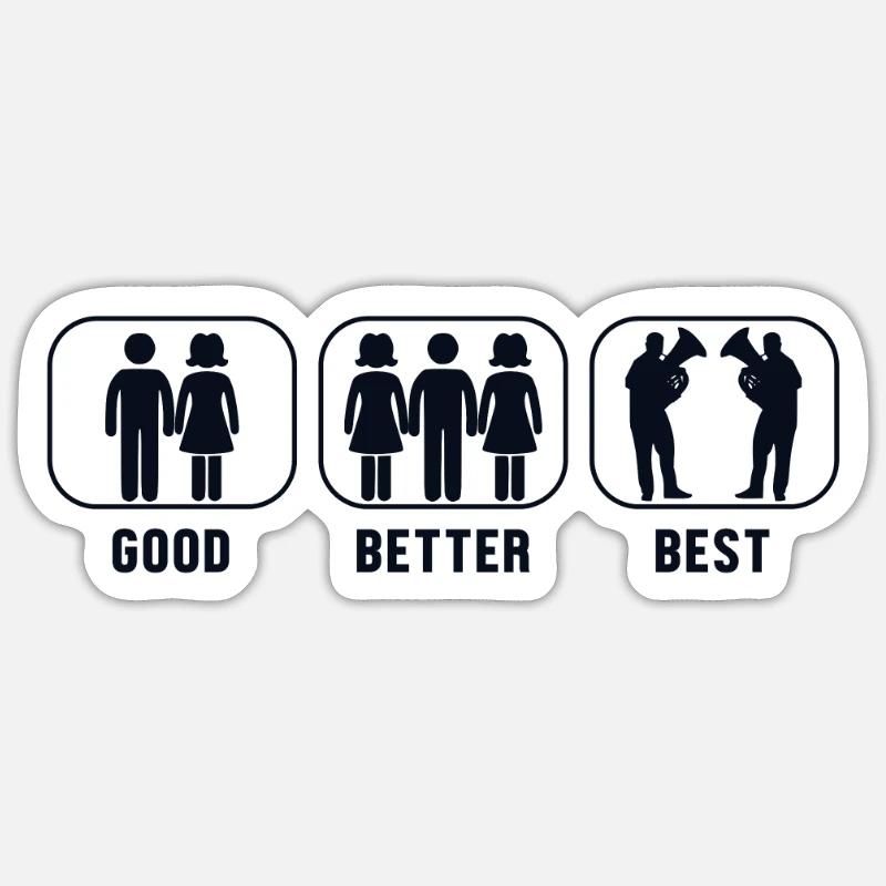 Sticker taille S (10 x 10 cm) - 