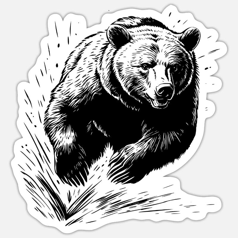 Cerclage - Sticker taille S (10 x 10 cm) - blanc mat