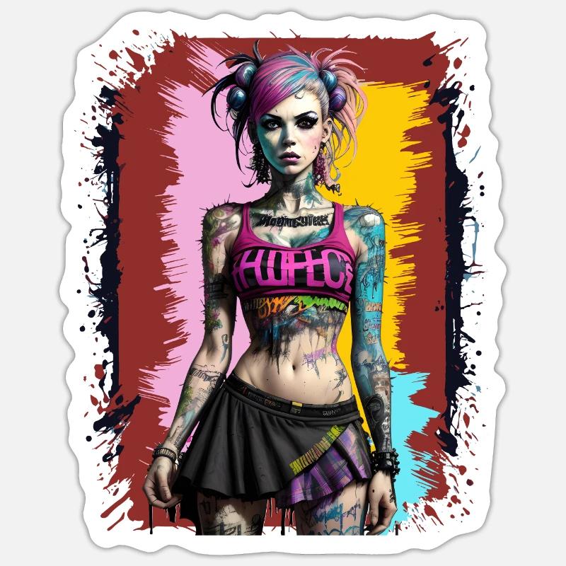 Sticker taille S (10 x 10 cm) - 