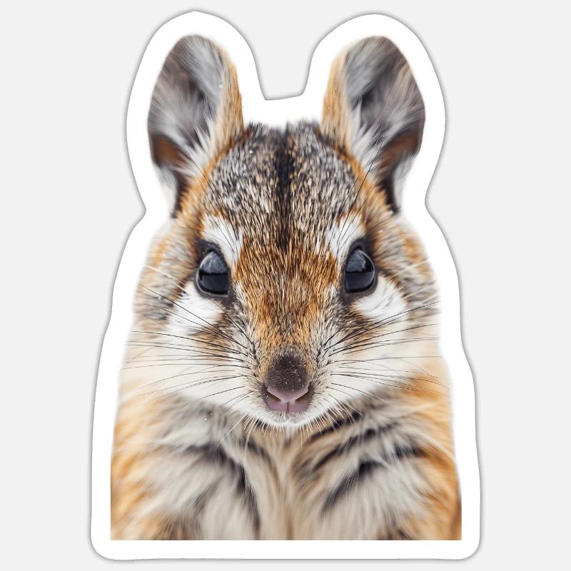 Blouson aviateur tranquillisant - Sticker taille S (10 x 10 cm) - blanc mat