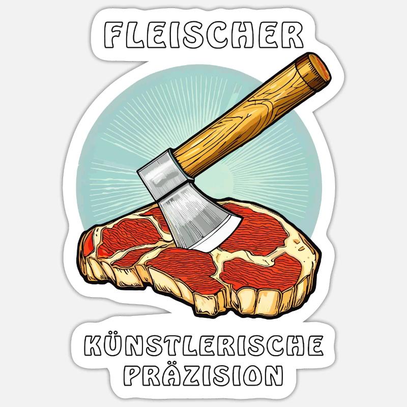 FLEISCHER ARTISTIC PRECISION Sticker size S (10 x 10 cm)