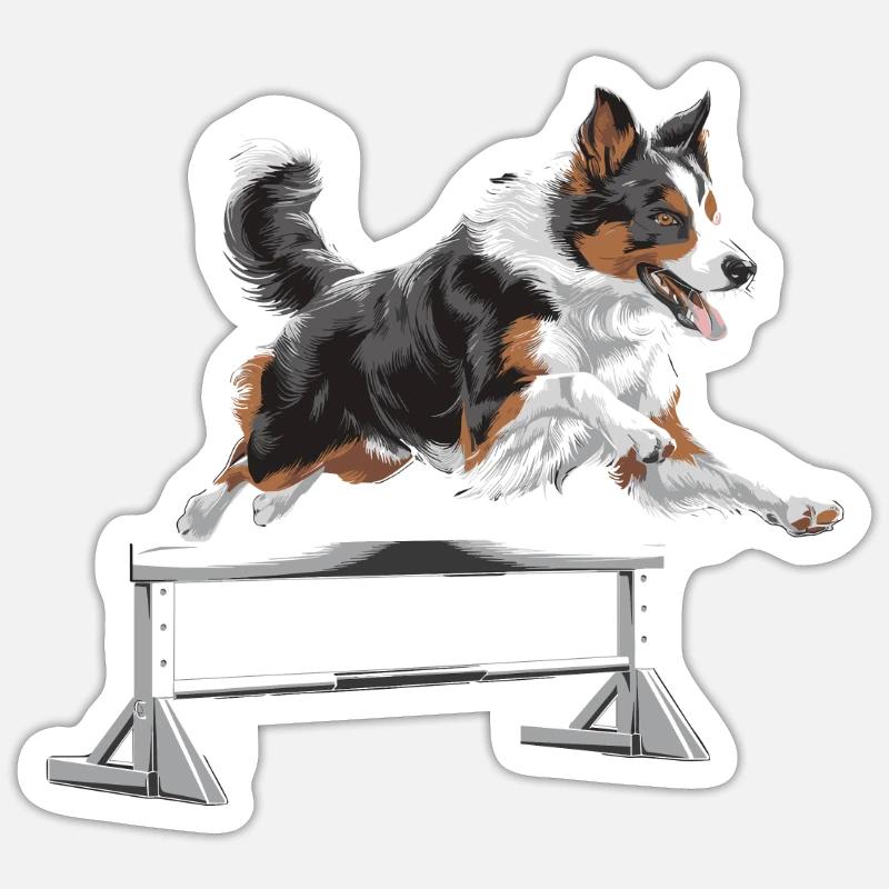 Agilité - Sticker taille S (10 x 10 cm) - blanc mat