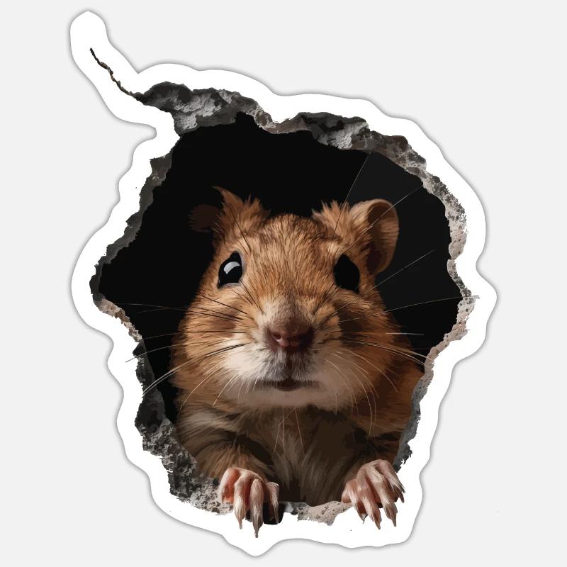 Sticker taille S (10 x 10 cm) - 