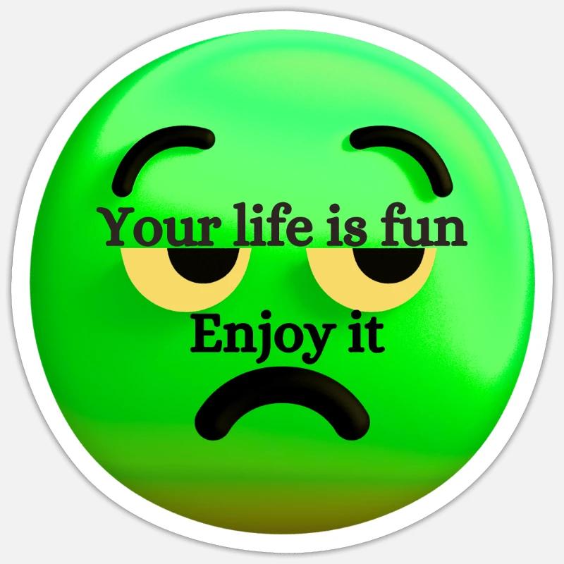 Sticker size S (10 x 10 cm) - 