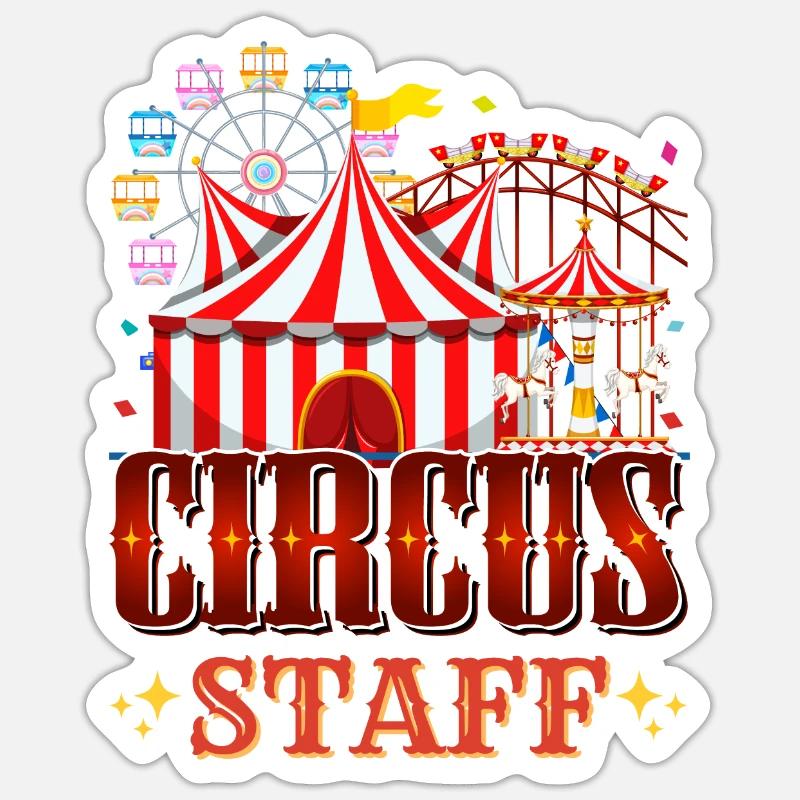 Cirque Sticker taille S (10 x 10 cm)