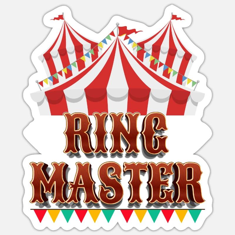 Cirque Sticker taille S (10 x 10 cm)