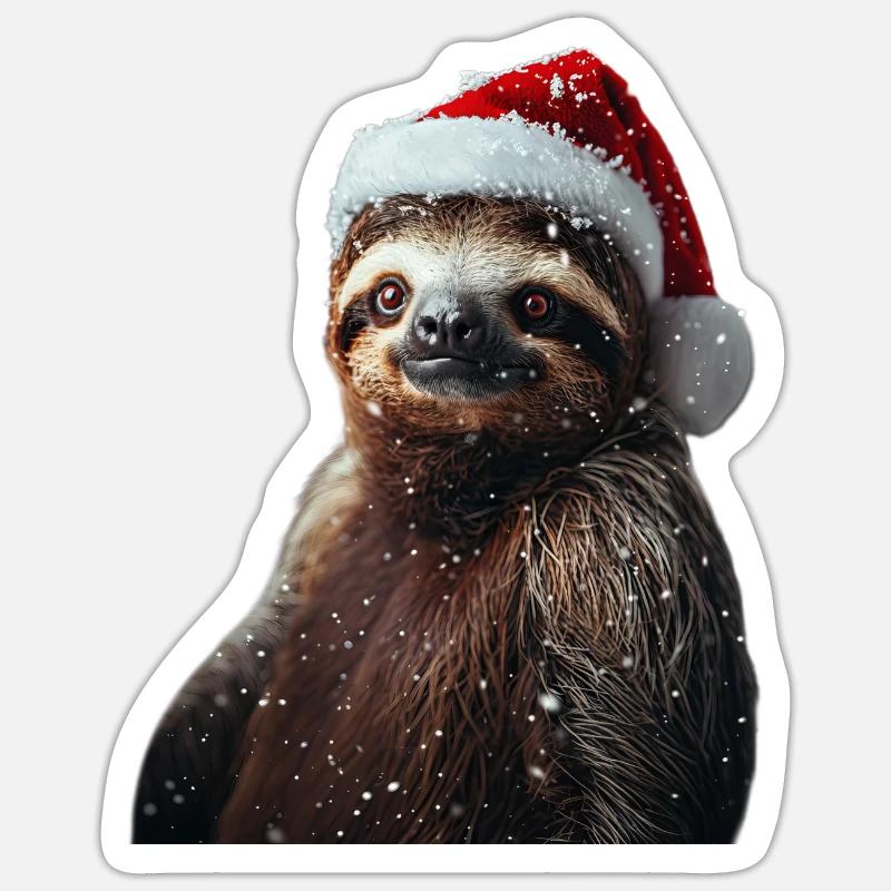Sloth Sticker size S (10 x 10 cm)