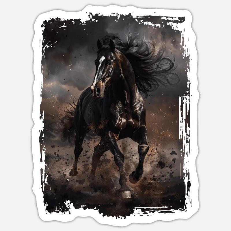 Morgane Sticker taille S (10 x 10 cm)