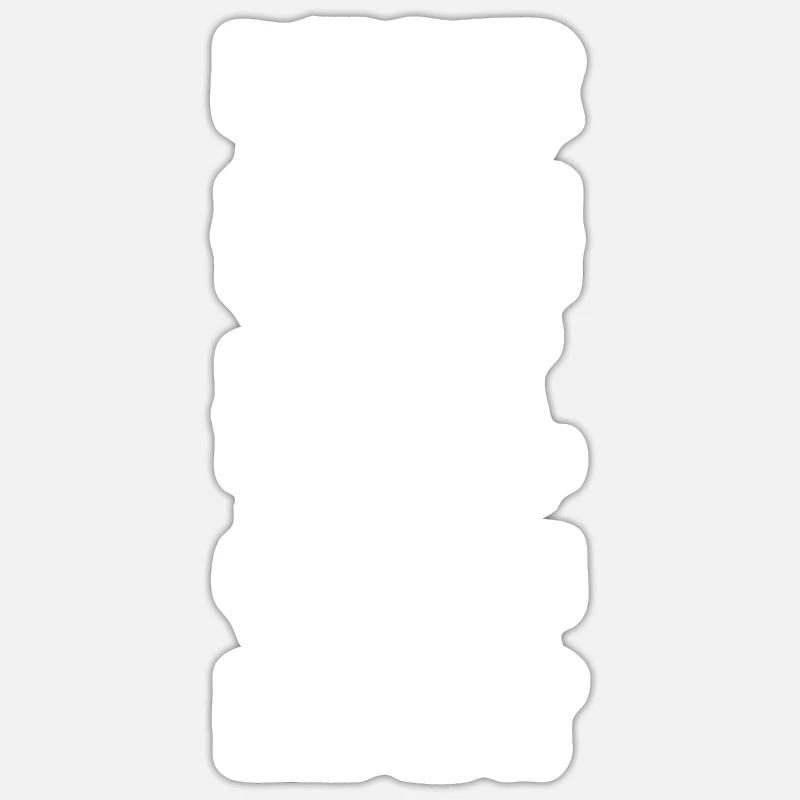 Vorderlader Muzzleloader Muzzle Loading - Sticker Größe S (10 x 10 cm) - Mattweiß