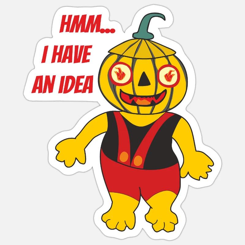 J’ai une idée Sticker taille S (10 x 10 cm)