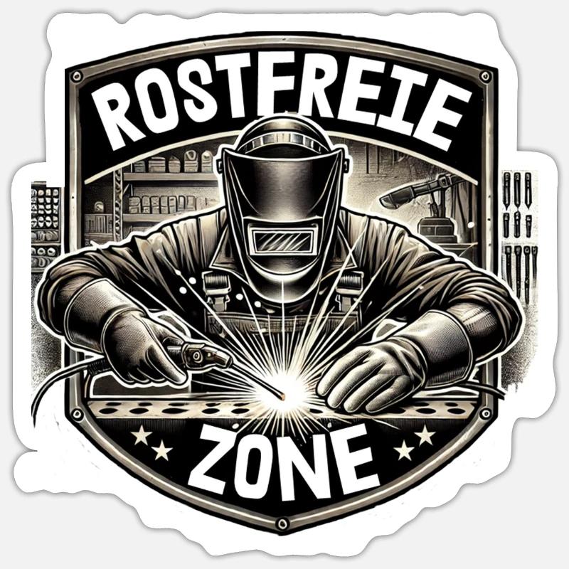 Sticker Größe S (10 x 10 cm) - 