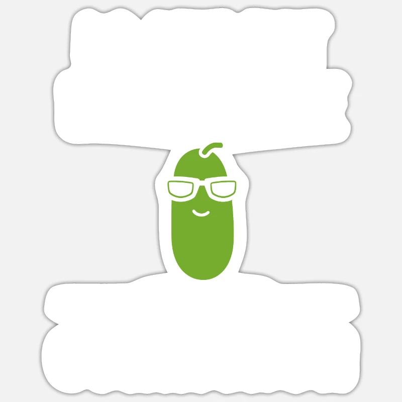 cornichon Sticker taille S (10 x 10 cm)