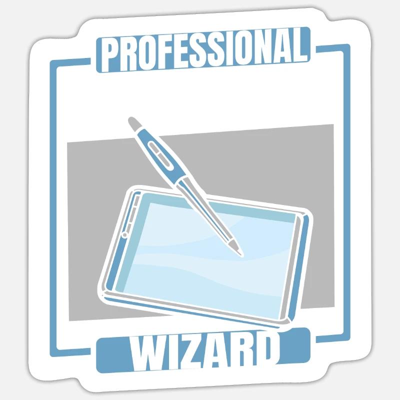 Animateur Sticker taille S (10 x 10 cm)