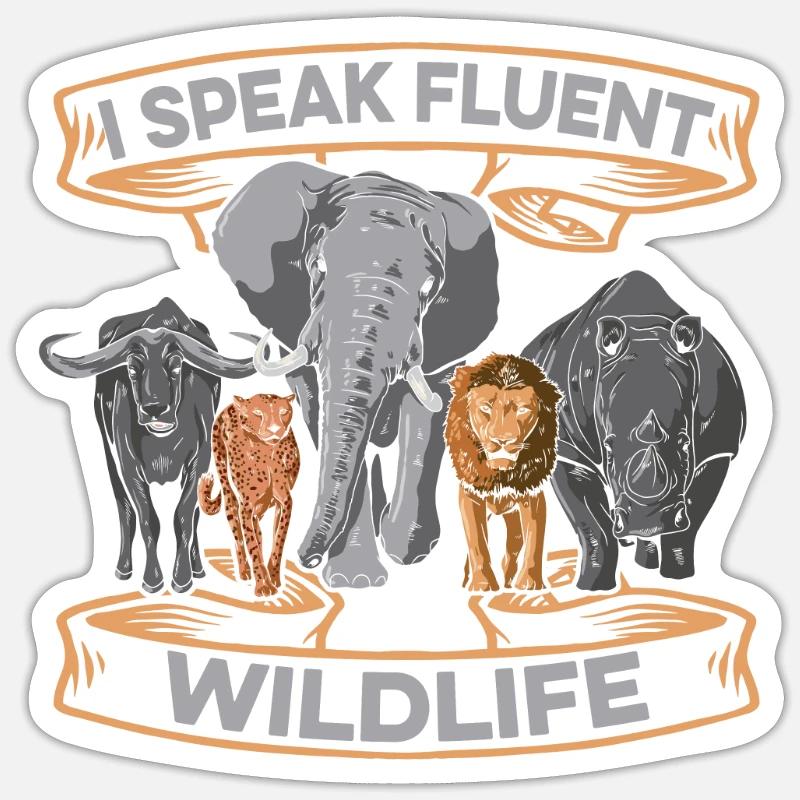 Gamekeeper - Sticker size S (10 x 10 cm) - white matte