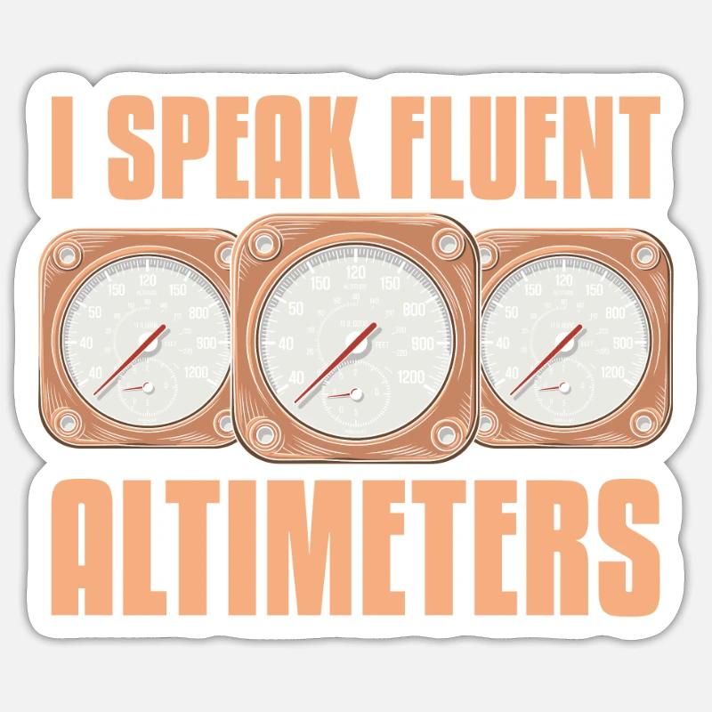 Flight Engineer Sticker size S (10 x 10 cm)