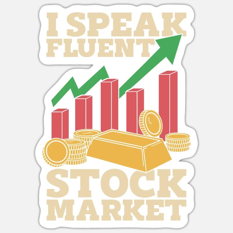 Conseiller financier - Sticker taille S (10 x 10 cm) - blanc mat