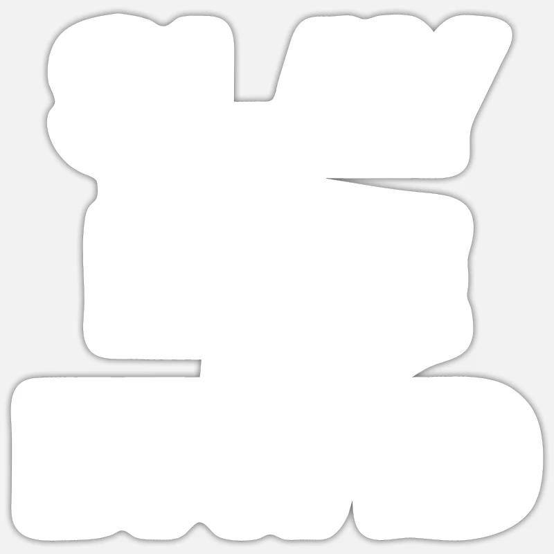 Sticker size S (10 x 10 cm) - 