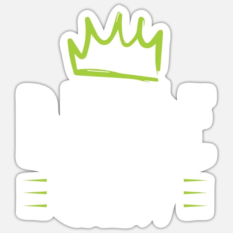 Bride Crew - Sticker size S (10 x 10 cm) - white matte