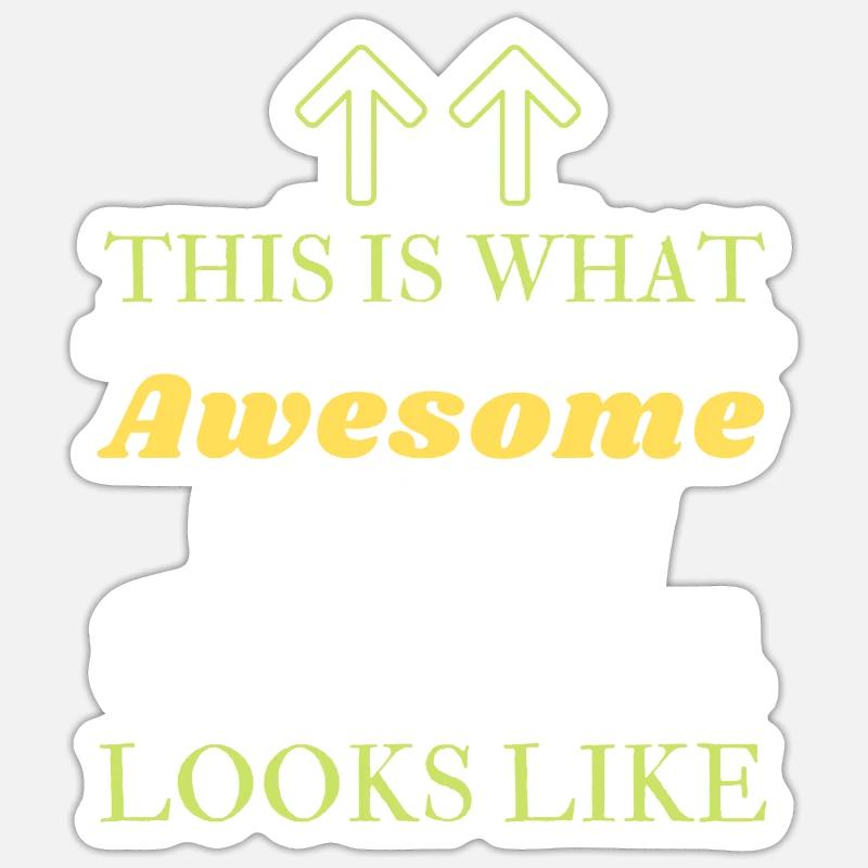 This is What an Awesome Elementary School Principa Sticker size S (10 x 10 cm)