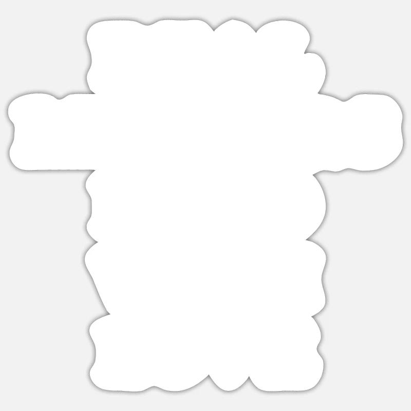 Les vrais leaders dirigent avec amour Sticker taille S (10 x 10 cm)