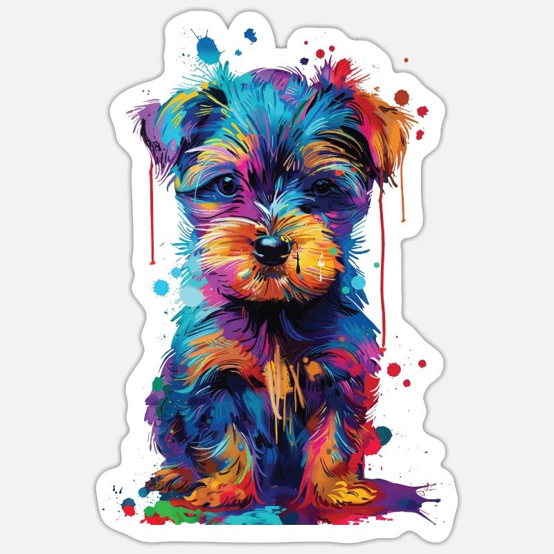 Sticker Größe S (10 x 10 cm) - 