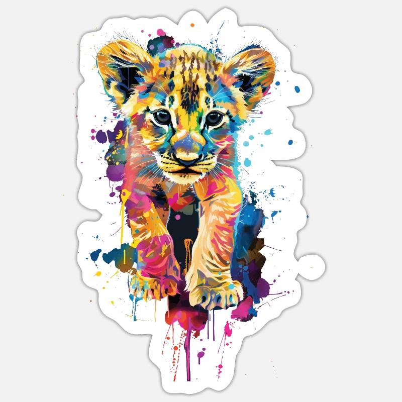 Sticker taille S (10 x 10 cm) - 