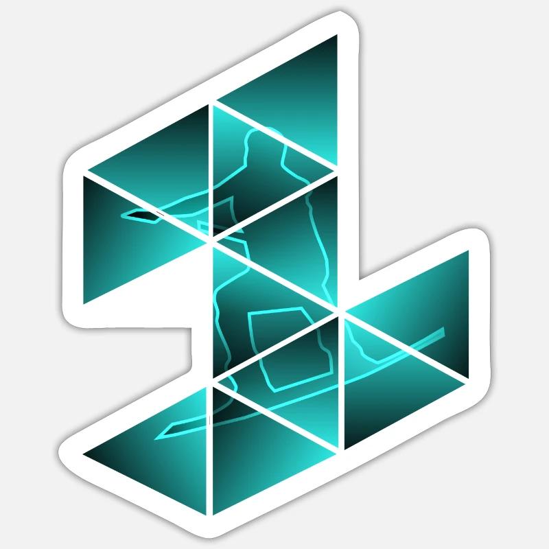 Sticker Größe S (10 x 10 cm) - 