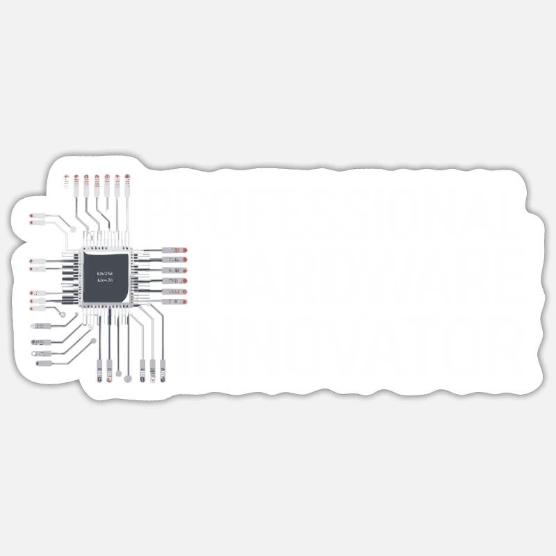 Hardware Engineer Sticker size S (10 x 10 cm)