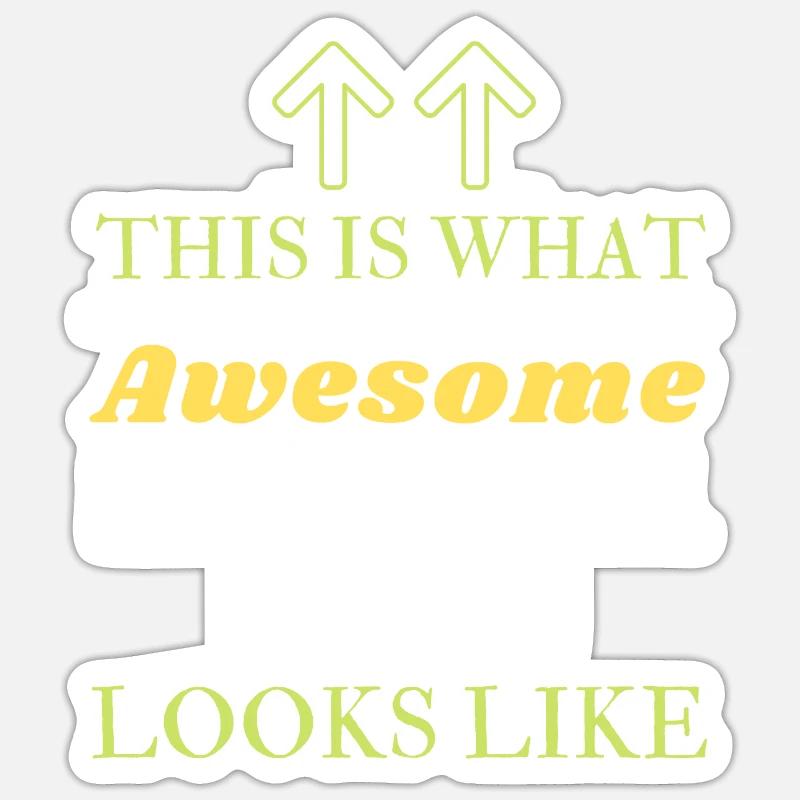 This is What an Awesome Environmental Engineer Loo Sticker size S (10 x 10 cm)
