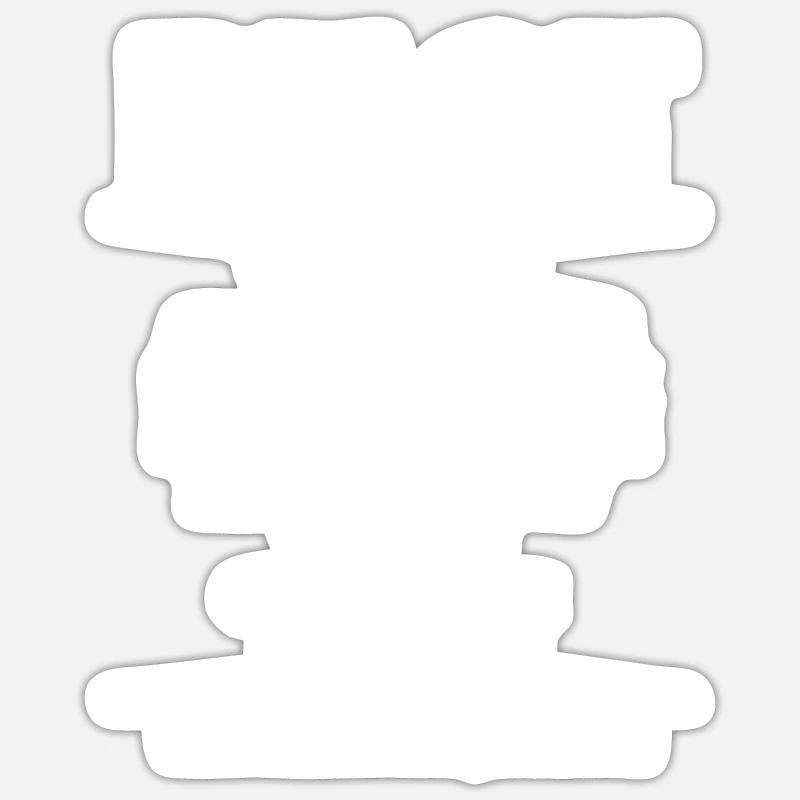Pilot Airplane Sticker size S (10 x 10 cm)
