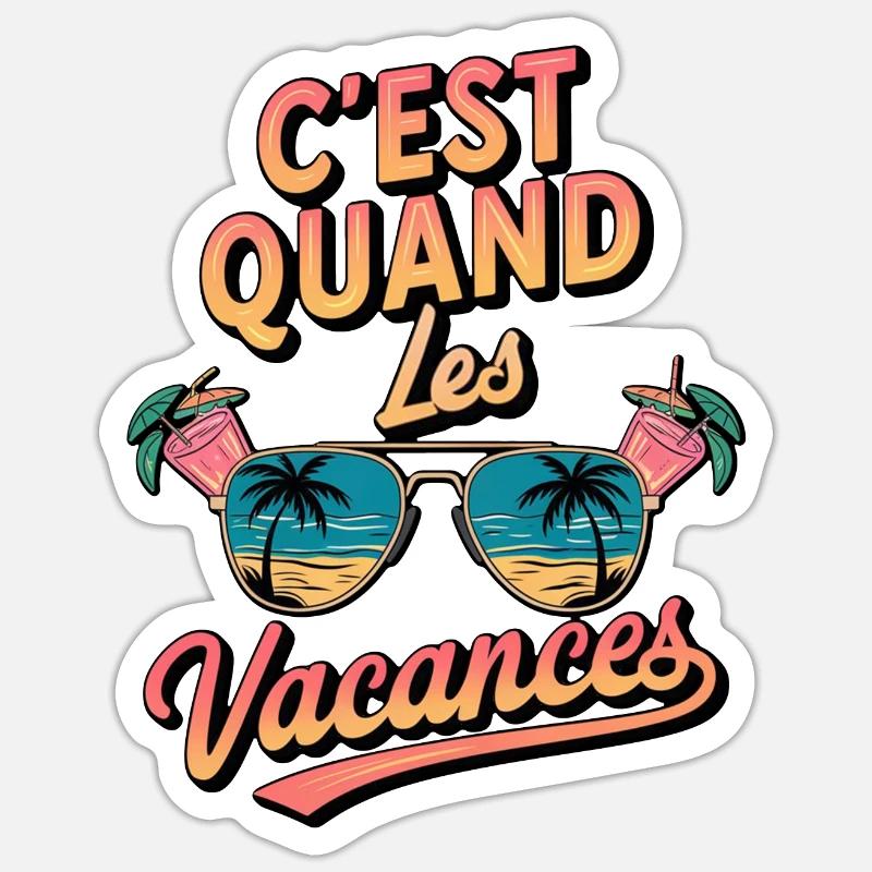 Sticker taille S (10 x 10 cm) - 