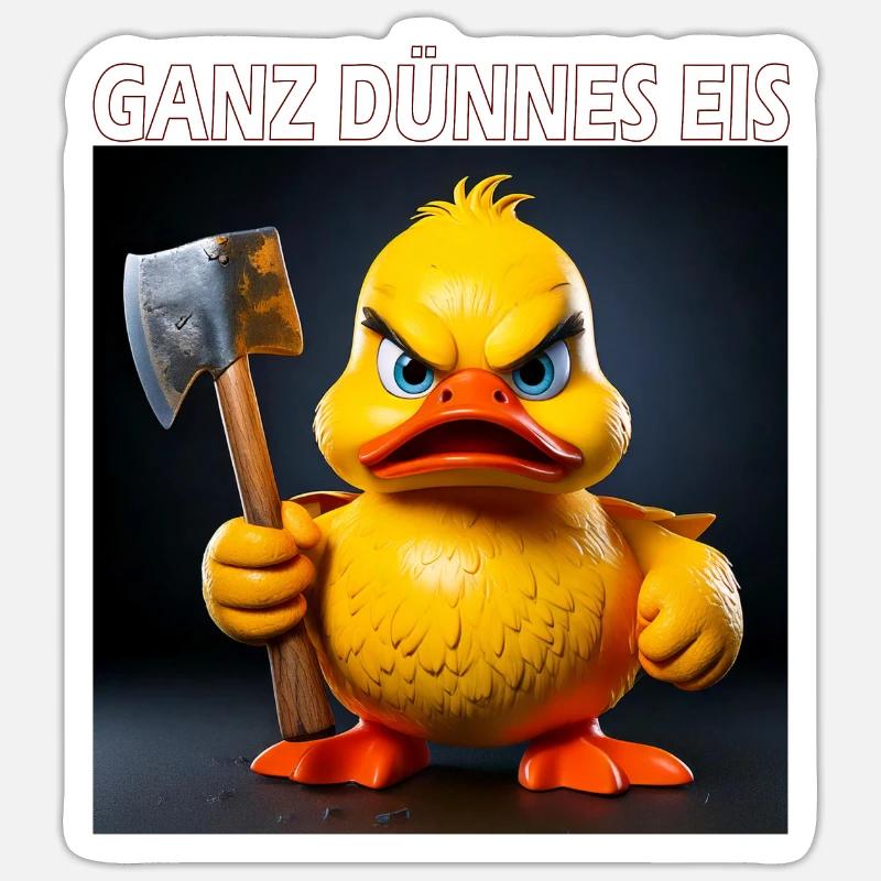 VERY THIN Sticker size S (10 x 10 cm)