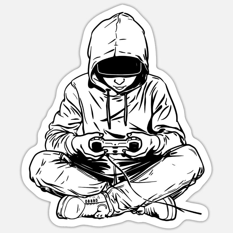 Sticker taille S (10 x 10 cm) - 