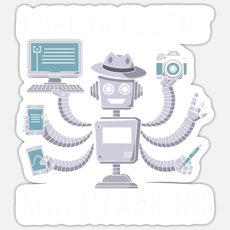 Assistant Sticker size S (10 x 10 cm)