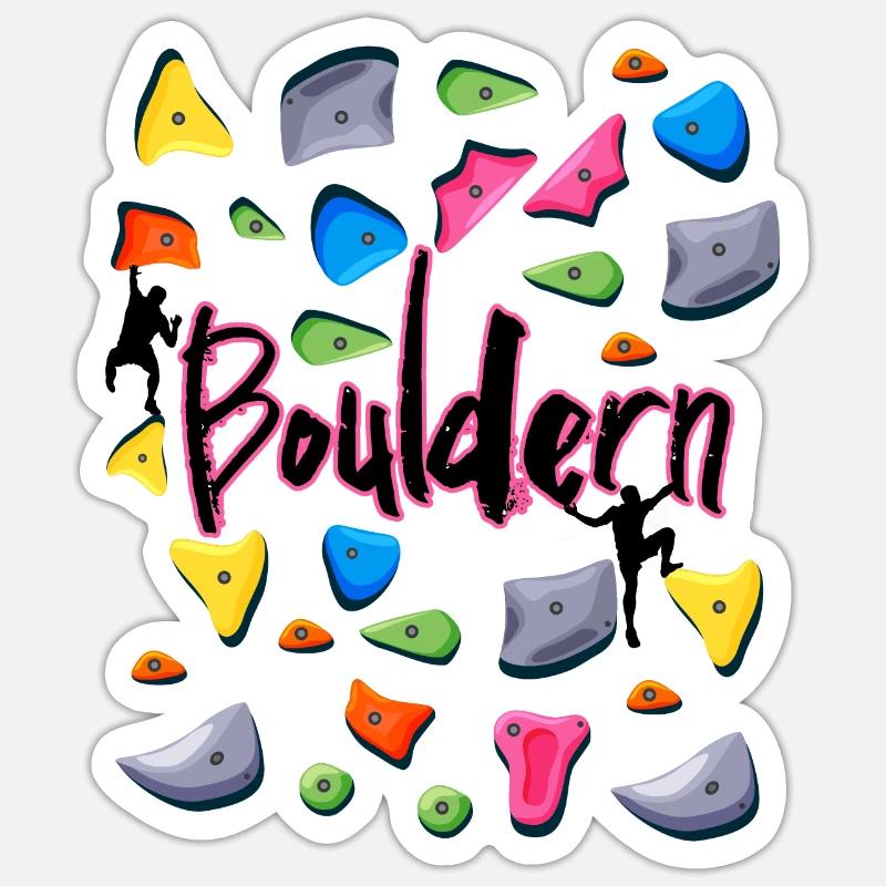 bloc Bloc Bloc - Sticker taille S (10 x 10 cm) - blanc mat