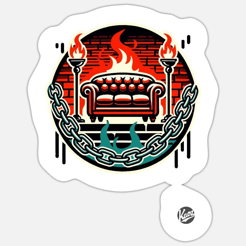 Sticker Größe S (10 x 10 cm) - 