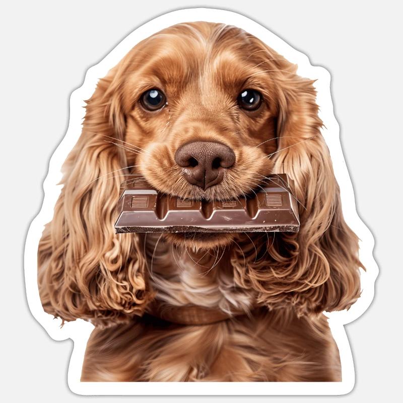 Cocker Spaniel Sticker taille S (10 x 10 cm)