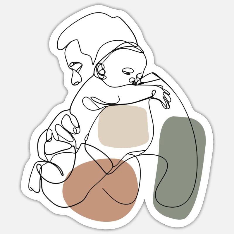 Sticker taille S (10 x 10 cm) - 